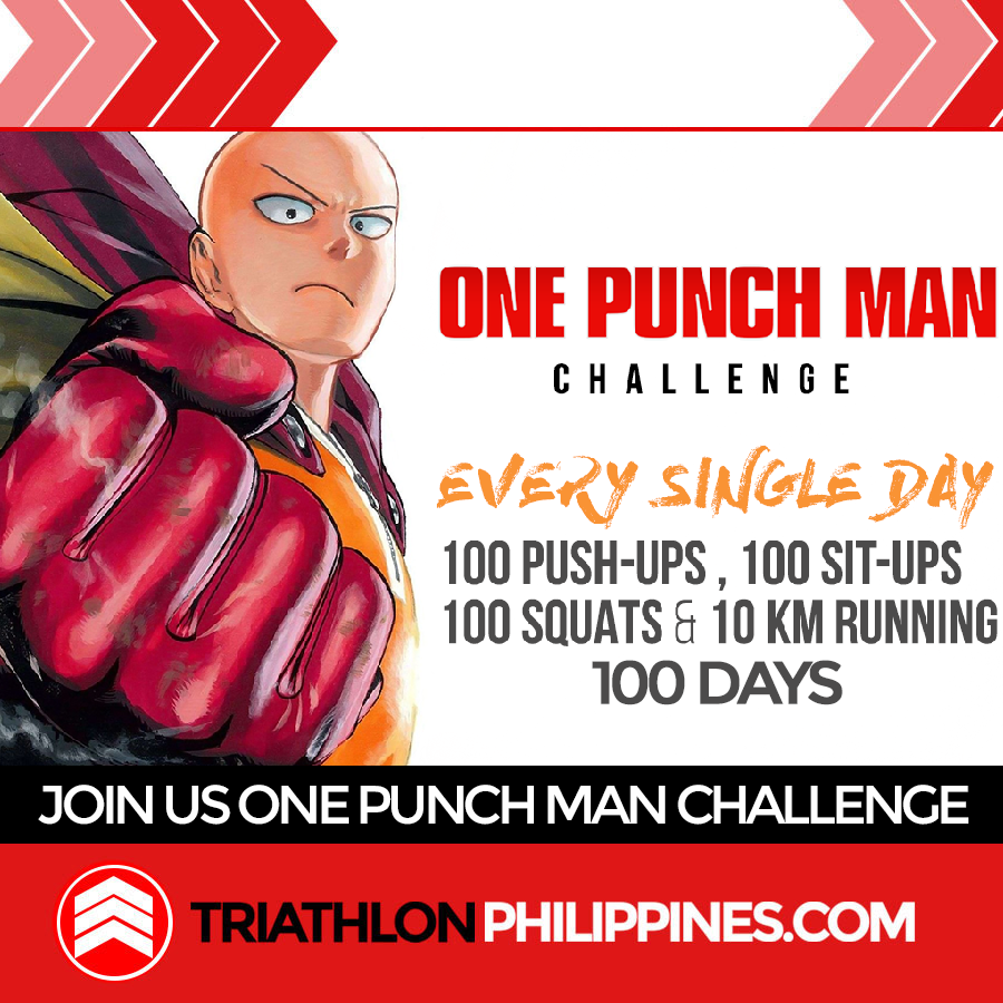One Punch Man triathlon Philippines Marina Bay